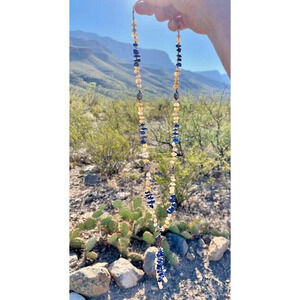 Native American 19.5" Necklace Hand Made in New Mexico by Native Artist